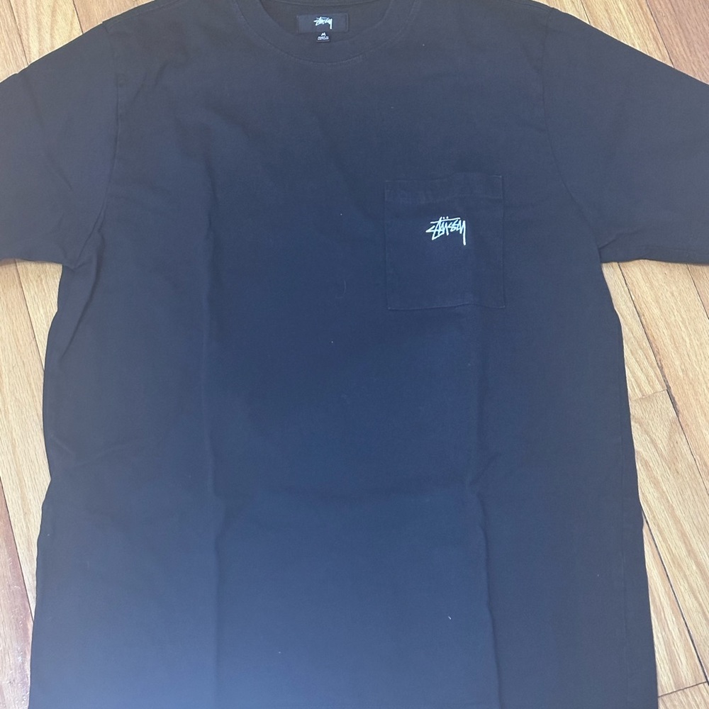 STUSSY BLACK TEE